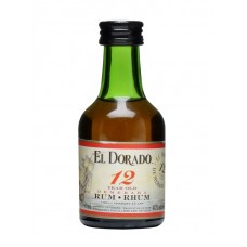 El Dorado 12 Year Old Rum Miniature - 5cl 40%