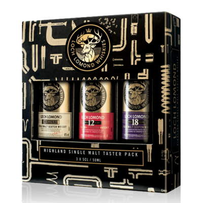 Loch Lomond Miniature Tasting Pack - 3x5cl