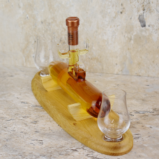 Submarine and 2 Glasses Whisky Decanter - 200ml (Stylish Whisky) - 40%