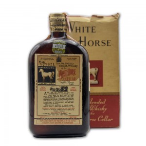 White Horse Circa 1940 - 50s Bottling Whisky - 4/5 Pints 86.8 Proof