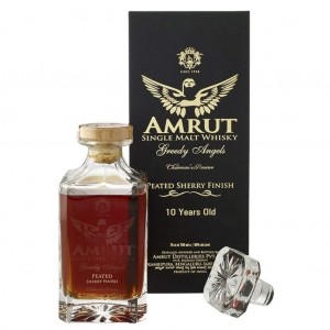 Amrut Greedy Angels 10 Year Old Peated Rum Cask - 57.1% 70cl
