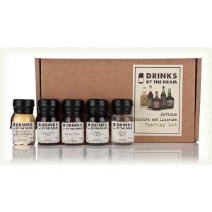 Drinks by the Dram Antique Spirits & Liqueurs Tasting Set - 5 x 3cl 33.7%