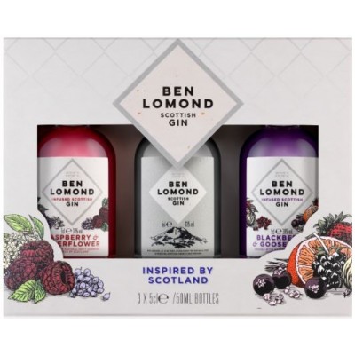 Ben Lomond Gin 3x5cl Gift Pack