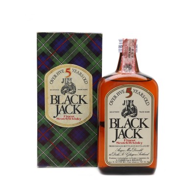 Black Jack 5 Year Old 1980s Fabbri Import - 40% 75cl