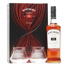 Bowmore 15 Year Old 70cl Bottle & Glass Pack