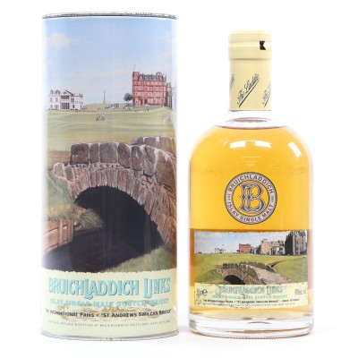 Bruichladdich 10 Year Old St Andrews Swilcan Bridge - 46% 50cl