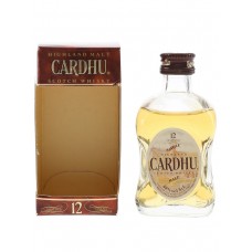 Cardhu 12 Year Old Bottled 1990s Miniature - 40% 5cl