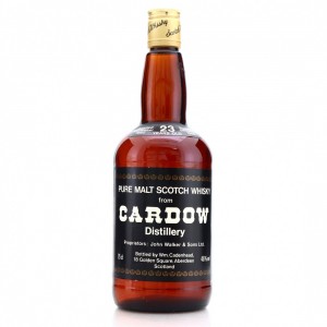 Cardhu Cardow 1962 Cadenheads 23 Year Old - 46% 75cl
