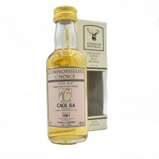 Caol Ila 1981 Bottled 1990s G&M Connoisseurs Choice Whisky Miniature - 40% 5cl