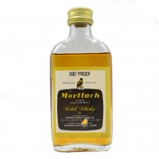 Mortlach 100 Proof Bottled 1970s Gordon & MacPhail Whisky Miniature - 57% 5cl