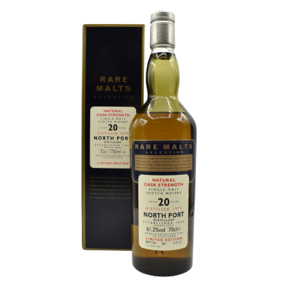 North Port 20 Year Old 1979 Rare Malts Whisky in Presentation Box - 61.2% 70cl - Bottle No 3342