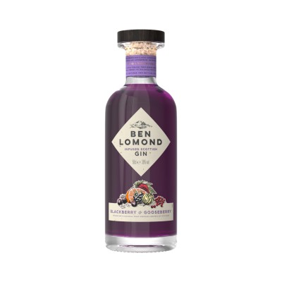 Ben Lomond Blackberry & Gooseberry Gin - 37% 50cl