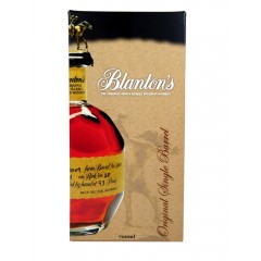 Blantons Original Single Barrel Bourbon Whiskey - 70cl 46.5%
