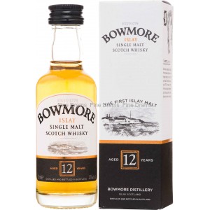 Bowmore 12 Year Old Miniature - 5cl 43%