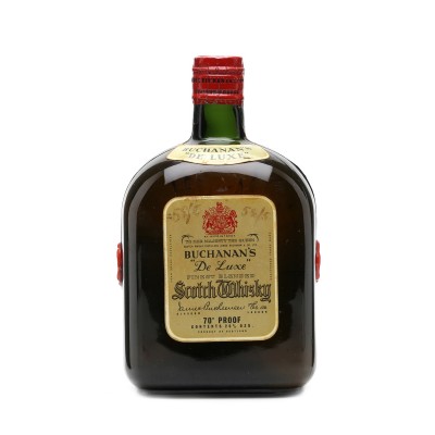 Buchanans De Luxe Circa 1950s - 70 Proof  26 2/3 FL.OZS