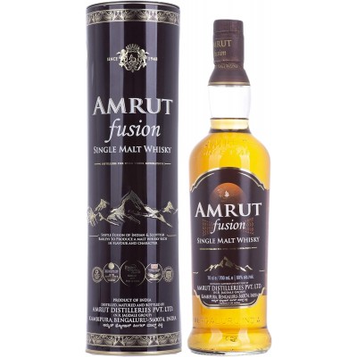 Amrut Fusion Whisky - 50% 70cl