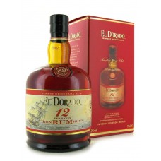 El Dorado 12 Year Old Rum - 70cl 40%