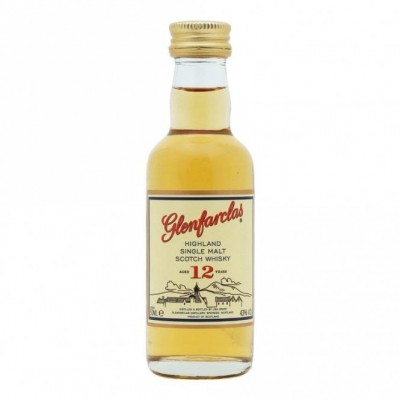 Glenfarclas 12 Year Old Miniature - 43% 5cl
