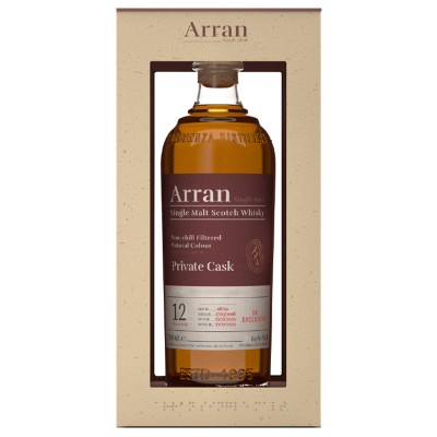 Arran 12 Year Old Tuscan Wine - 60% 70cl - RARE