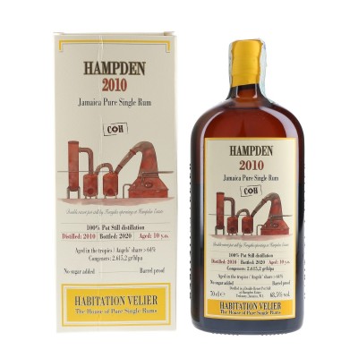 Habitation Velier Hampden 2010 C<>H - 68.5% 70cl