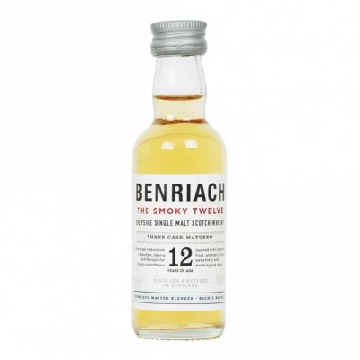 BenRiach The Smoky Twelve Whisky Miniature - 46% 5cl