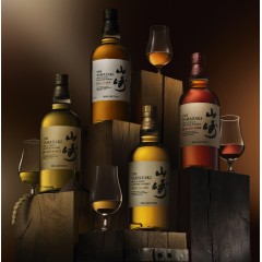 Yamazaki Tskuriwake Series Japanese Whisky Set of 4 Bottles - 48% 4x70cl