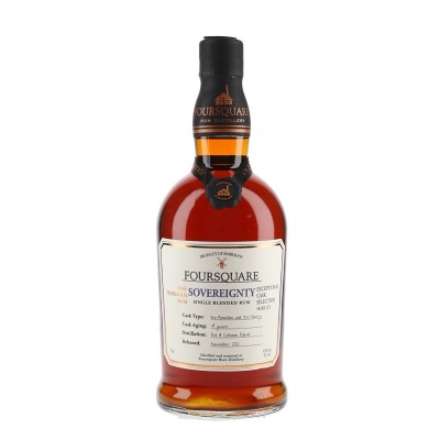 Foursquare Sovereignty Rum - 62% 70cl