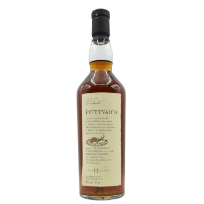 Pittyvaich 12 Year Old Flora & Fauna Signed Bottle - 43% 70cl
