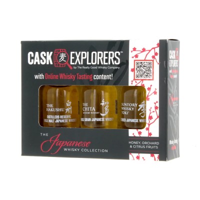 Cask Explorers Japanese Whisky 3x3cl Tasting Pack