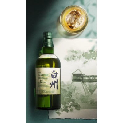 Hakushu 12 Year Old 100th Anniversary - 43% 70cl