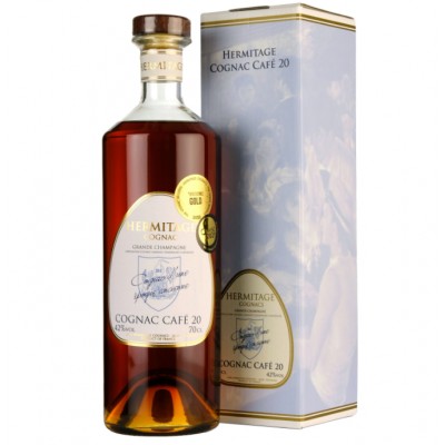 Hermitage Cafe 20 Grande Champagne Cognac - 42% 70cl