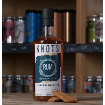 Knots Spiced Biscoff Rum - 37.5% 70cl