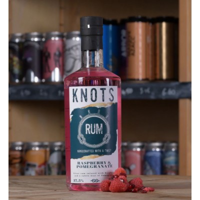 Knots Raspberry & Pomegranate Rum - 37.5% 70cl