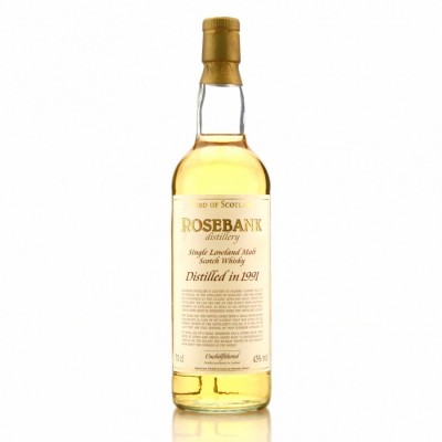 Rosebank 1991 Lord of Scotland 8 Year Old - 43% 70cl
