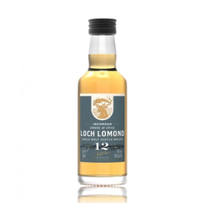 Loch Lomond 12 Year Old Inchmurrin Whisky Miniature - 46% 5cl