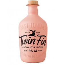 Twin Fin Coconut & Lychee Rum - 38% 70cl