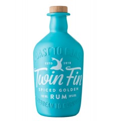 Twin Fin Spiced Golden Rum - 38% 70cl