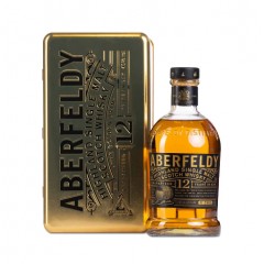 Aberfeldy 12 Year Old Limited Edition Gold Bar Tin - 40% 70cl