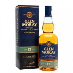 Glen Moray 12 Year Old American Cask - 40% 70cl
