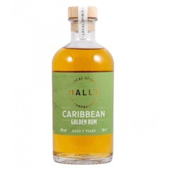 Halls Golden Caribbean 3 Year Old Rum - 45% 70cl