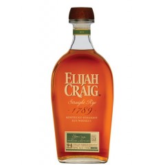 Elijah Craig Straight Rye Whiskey - 47% 70cl