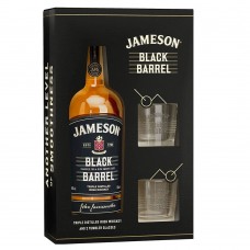 Jameson Black Barrel 70cl Bottle & Glass Pack