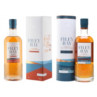 SPECIAL OFFER BUNDLE DEAL - Filey Bay Moscatel Batch 4 Yorkshire Whisky & Filey Bay Double Oak Batch #2 Yorkshire Whisky