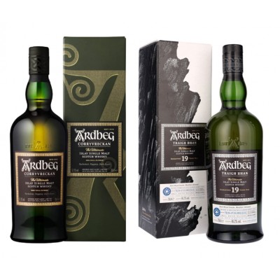 SPECIAL OFFER BUNDLE DEAL - Ardbeg Corryvreckan & Ardbeg 19 Year Old Traigh Bhan Batch 4 Whisky