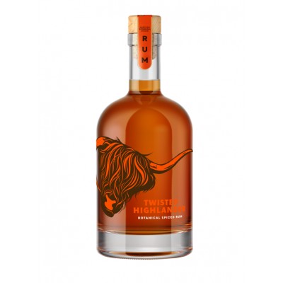 Twisted Highlander Hebridean Spiced Rum - 40% 70cl
