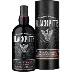 Teeling Blackpitts Peated Single Malt Whiskey - 46% 70cl