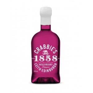 Crabbies 1858 Wild Berry Gin Liqueur - 20% 70cl