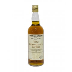 Cragganmore 17 Year Old Managers Dram Whisky - 62% 75cl