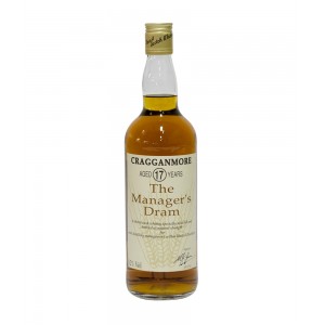 Cragganmore 17 Year Old Managers Dram Whisky - 62% 75cl