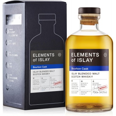 Elements of Islay Bourbon Cask - 54.5% 70cl